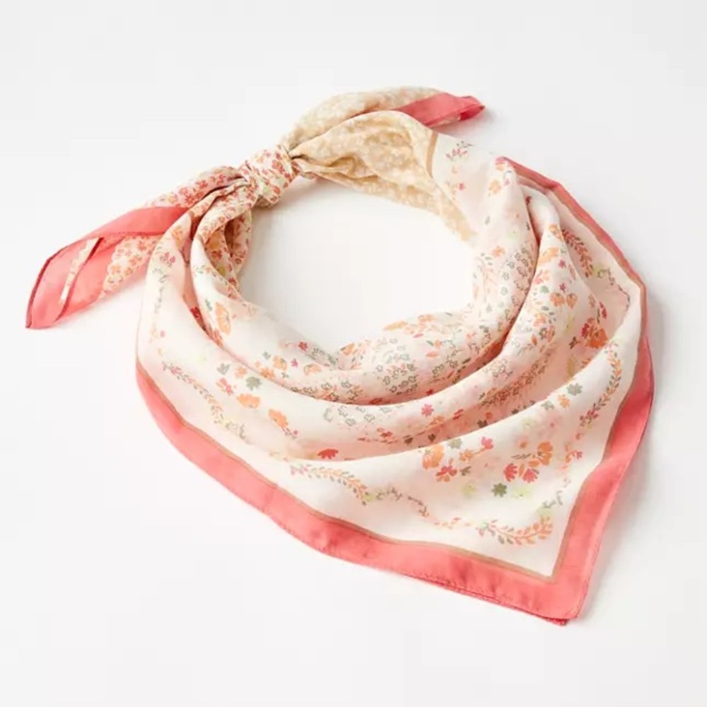 Loft Floral Square Scarf